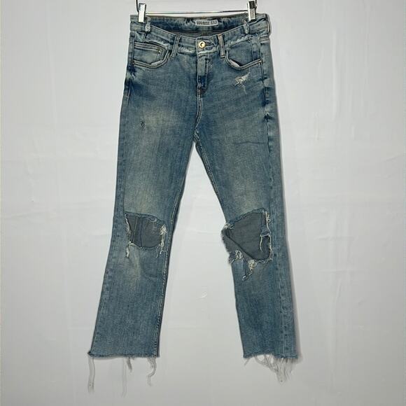 Zara Denim - Zara distressed, jeans size 2